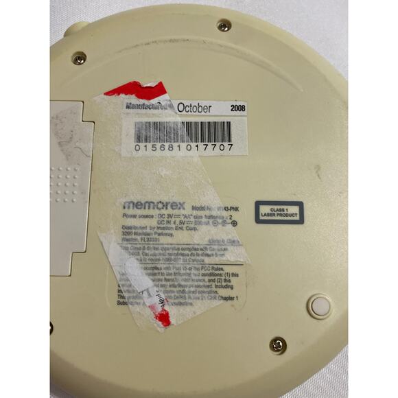 Memorex Personal CD Player W6 Second | with Trutech bundle- Non working- - Picture 11 of 12